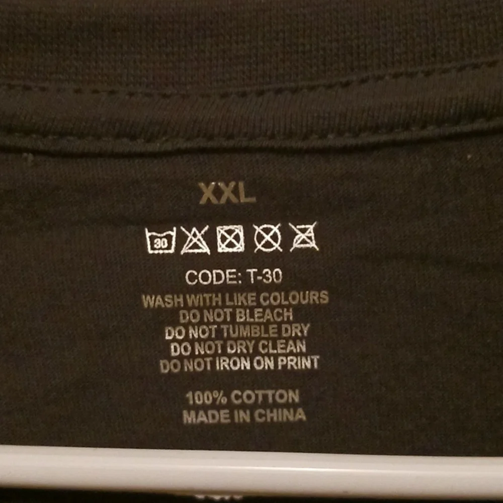 NWOT Handmade Unisex Horror Short Sleeve T-Shirt - Size XXL - Picture 4 of 5